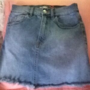 Brandy Melville mini Jean skirt